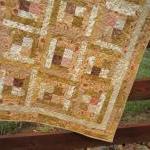 Handmade Quilt Peaches and ..
