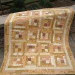 Handmade Quilt Peaches and ..