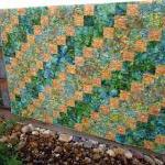 Handmade Batik Quilt Meadow..
