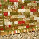 Handmade Quilt Patchwork Ga..