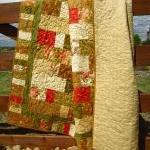 Handmade Quilt Patchwork Ga..