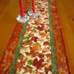 Autumn Blaze Quilted Table ..