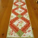 Quilted Table Runner Bouque..