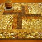 Golden Table Topper
