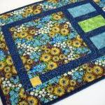 Floral Quilted Table Runner