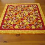 Quilted Table Topper Blosso..