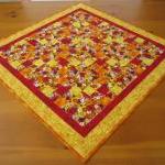 Quilted Table Topper Blosso..