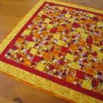 Quilted Table Topper Blosso..