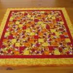 Quilted Table Topper Blosso..