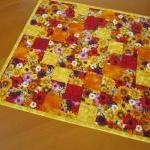 Quilted Table Runner Blosso..