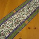 Quilted Table Runner Floral..