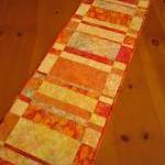 Quilted Table Runner Sunshi..